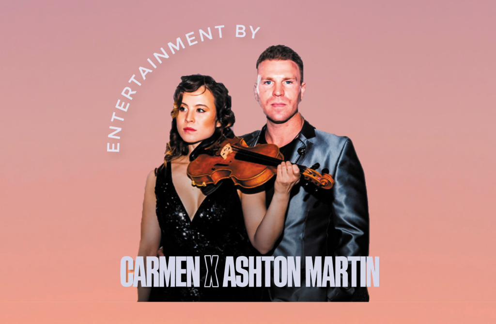 Carmen with DJ Ashton Martin