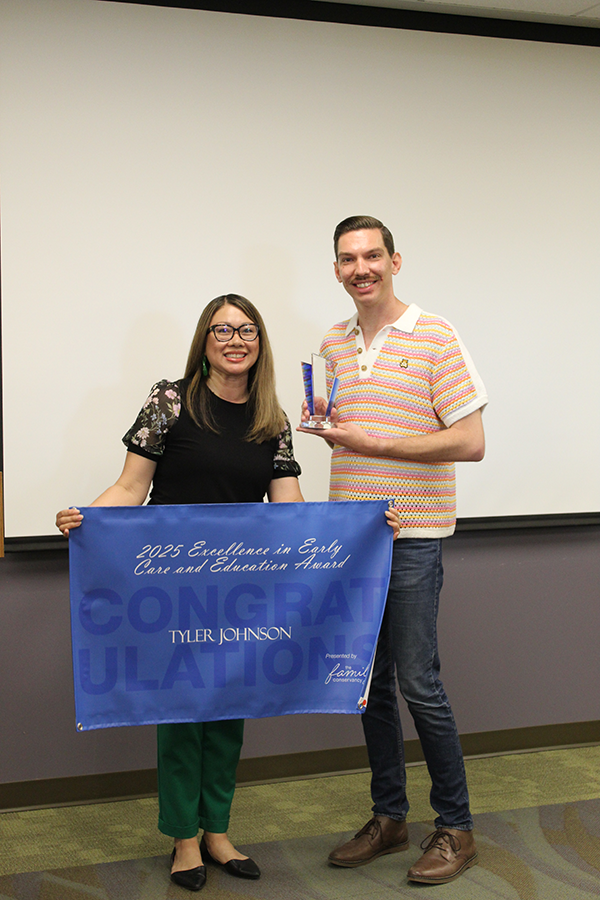 Mr. Tyler receives award
