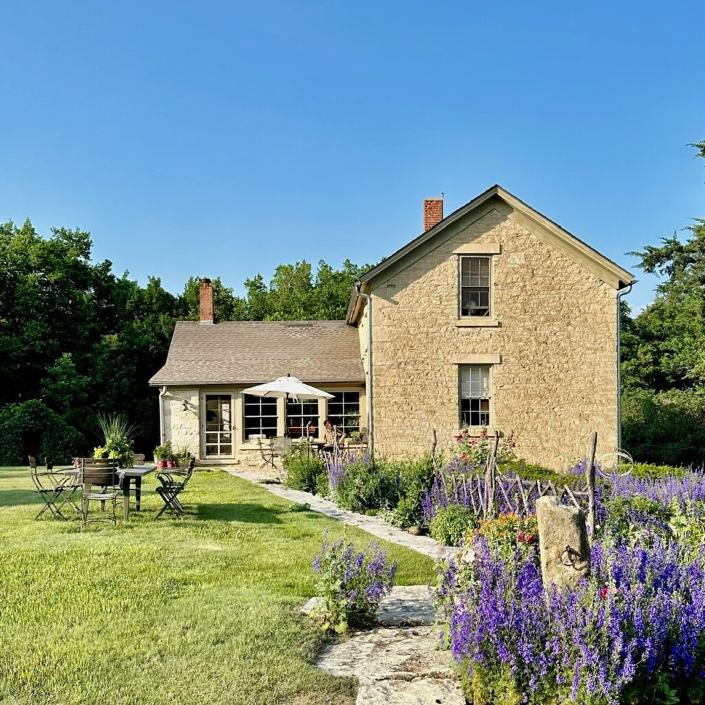 Flint Hills farmhouse
